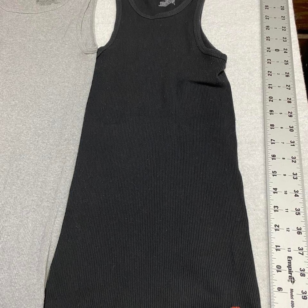 Hanes, ecko, united 1 white 1 grey 1black bunddle men medium tank tops. SKU336 - Picture 2 of 5